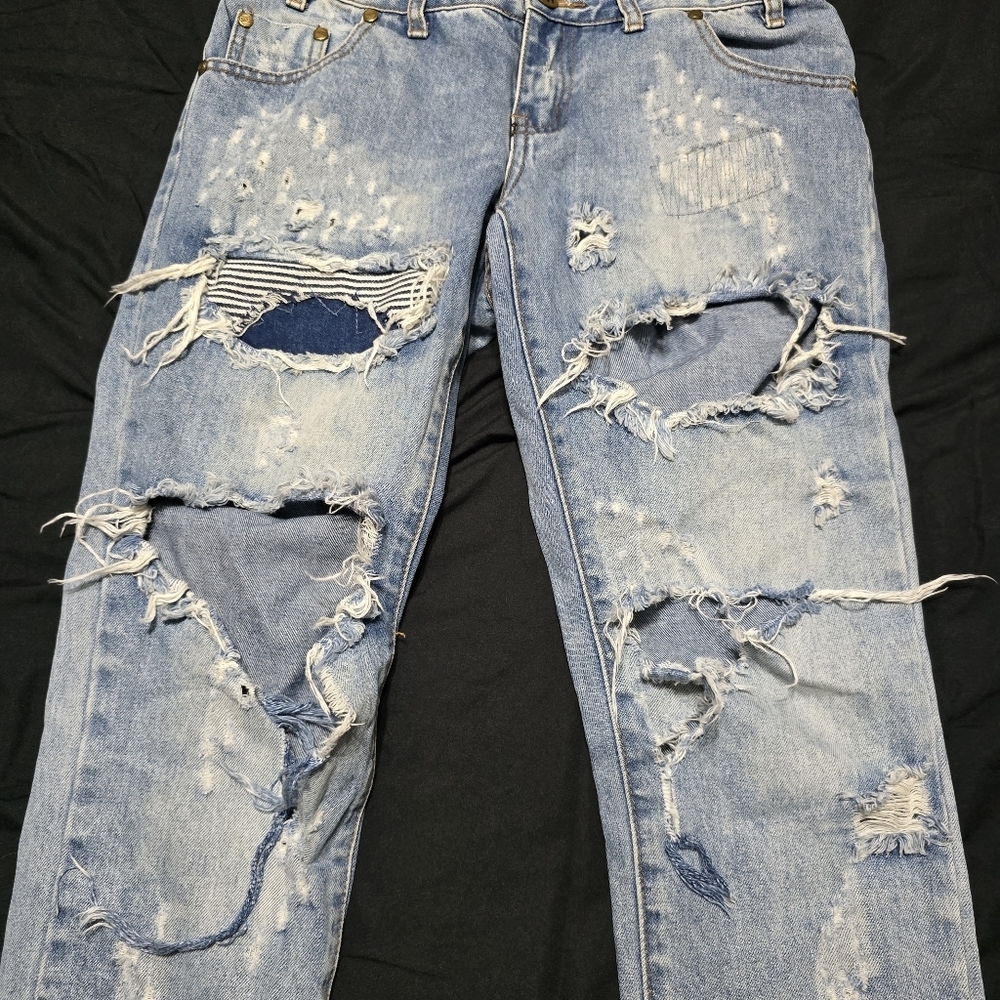 One Teaspoon Trashed Free Birds, Size 27